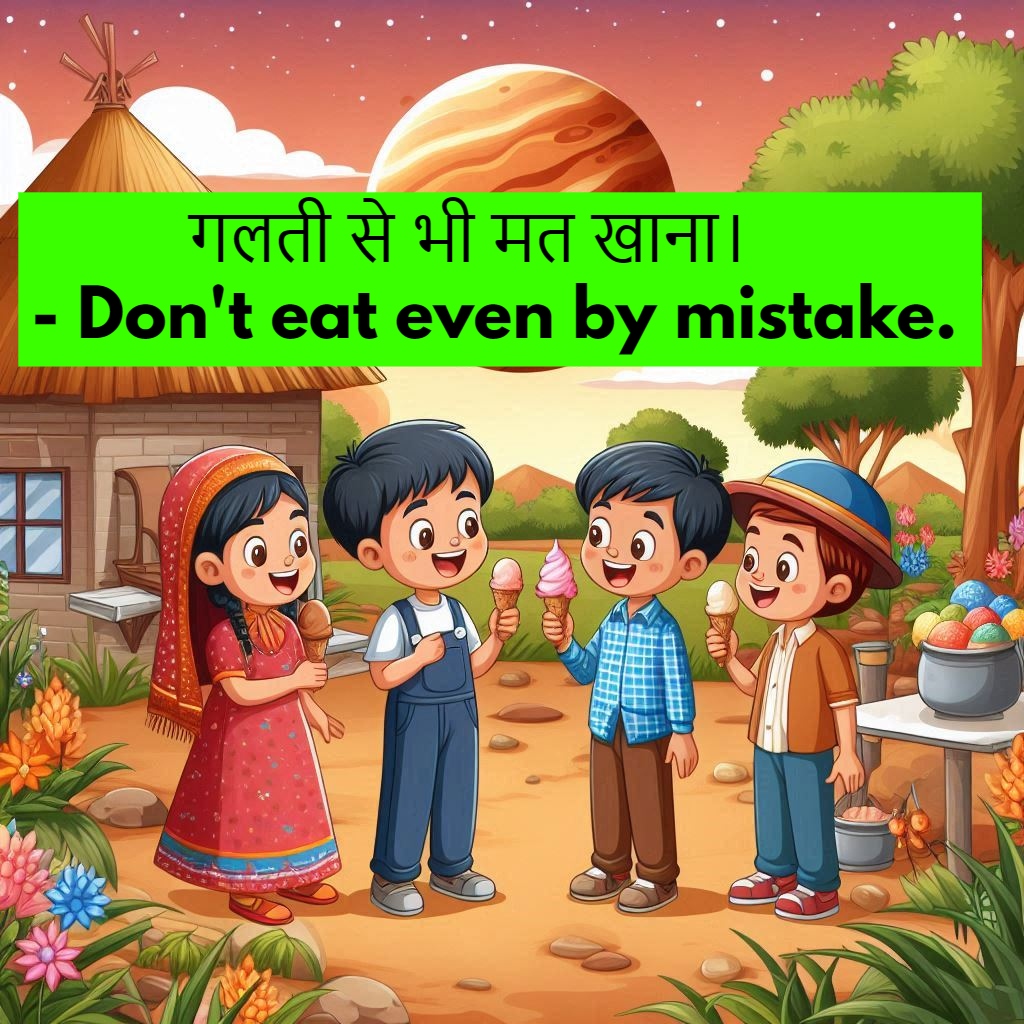 Use Of Even by Mistake In Hindi