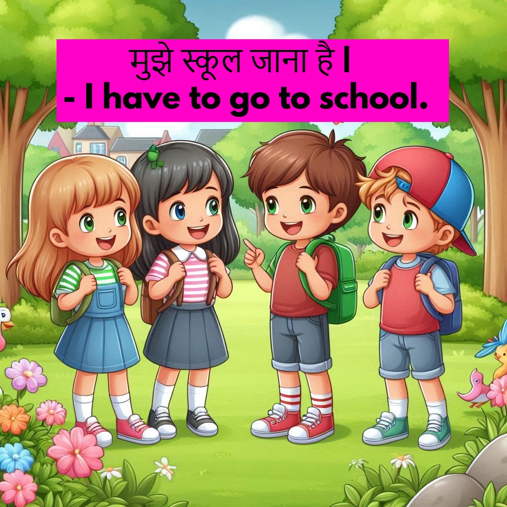 Use Of I have to go In Hindi